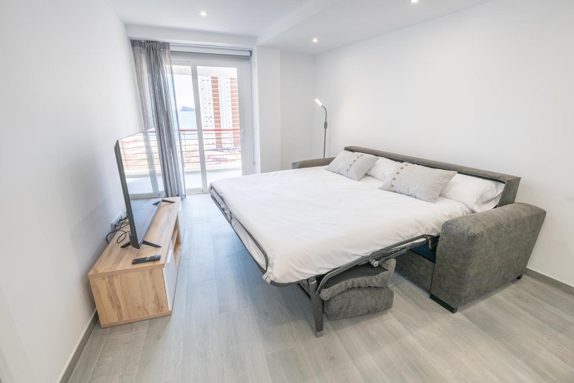Apartamento Con Terraza A 1 Minuto De La Playa Benidorm Exterior foto